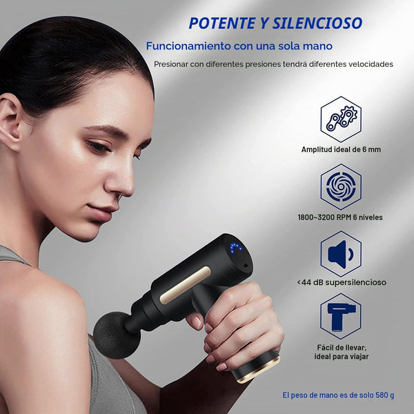 Zenwik Pro  Pistola de Masaje para Cuello y Espalda